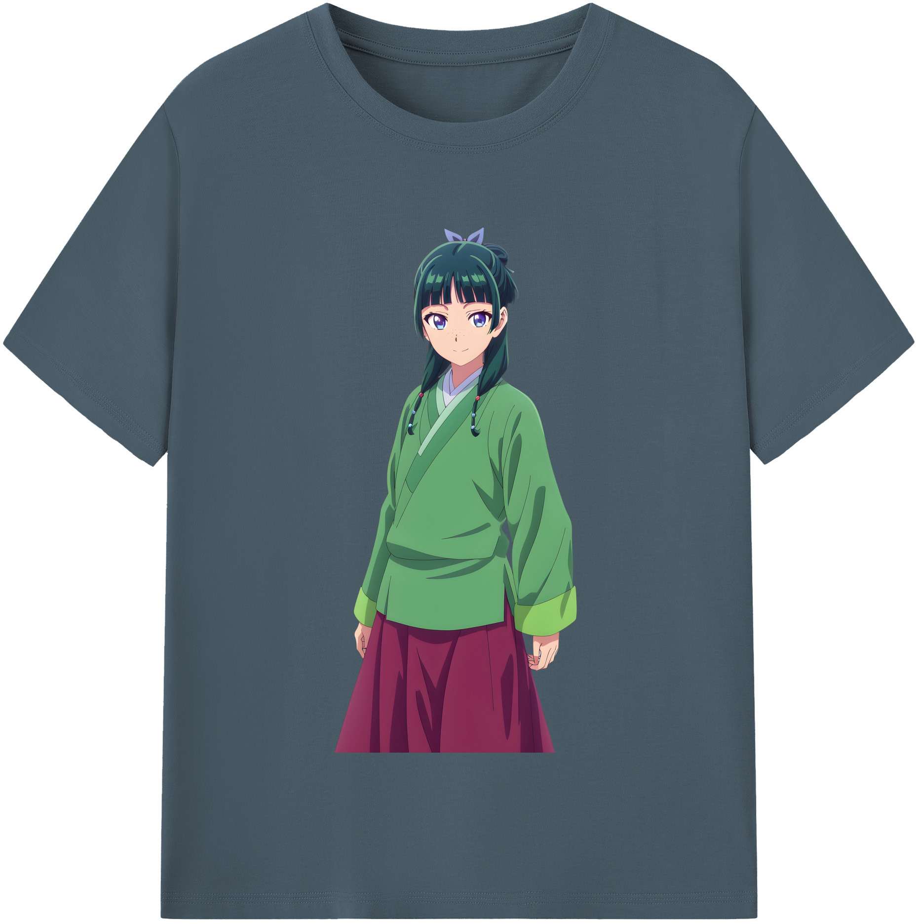 （画像用） 薬屋のひとりごと The Apothecary Diaries 綿100％半袖Tシャツ（フロントプリント）